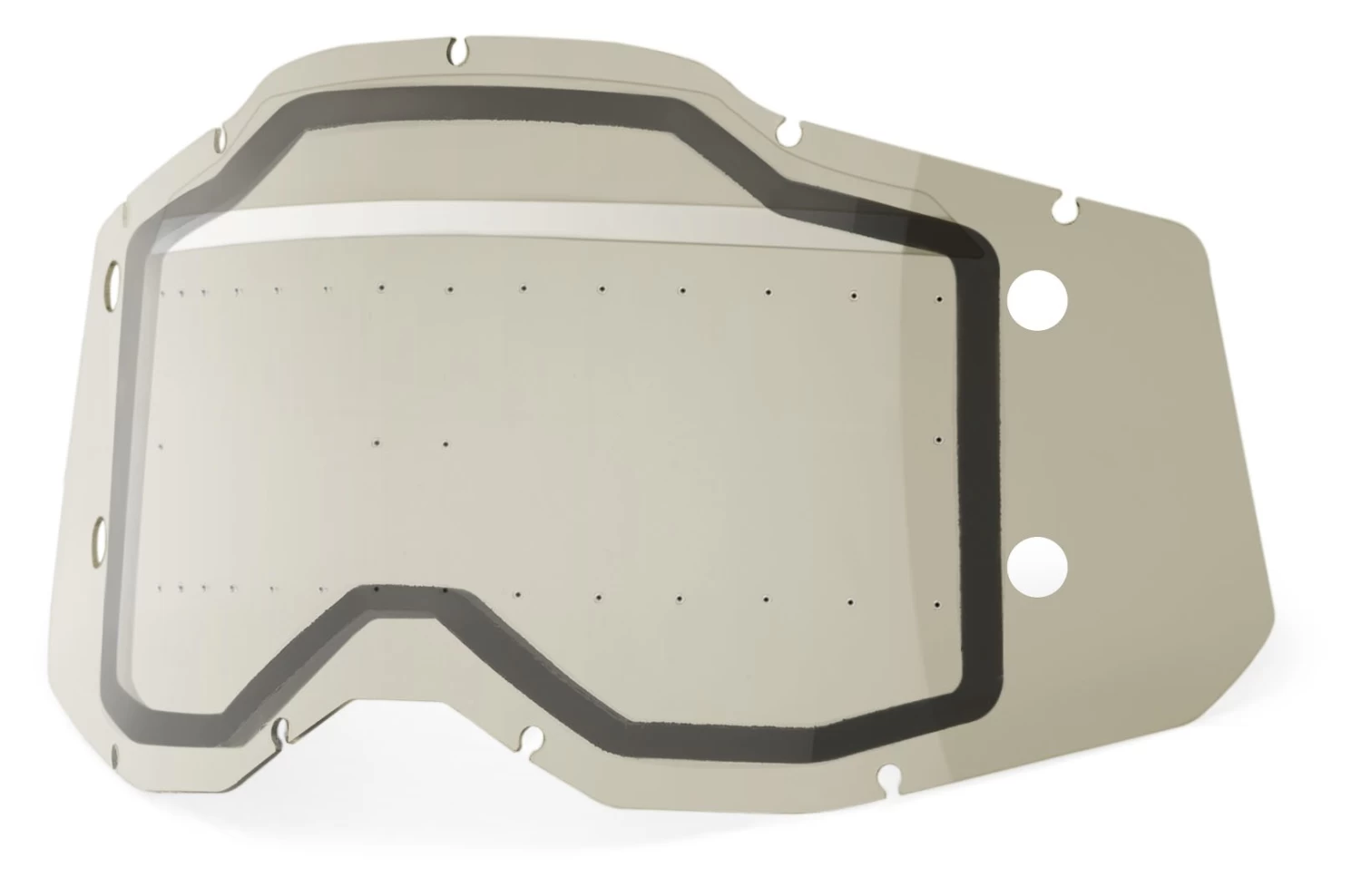 100% Forecast 2 Replacement Lens - With Bumps - Image 4