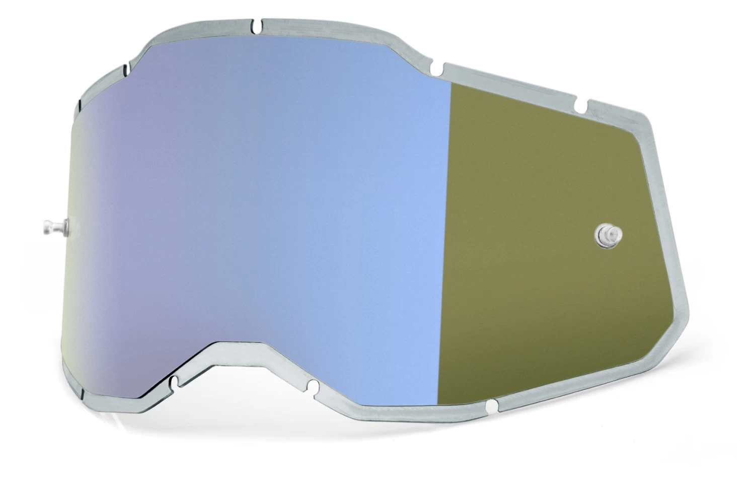 100% Racecraft 2 / Accuri 2 / Strata 2 Replacement Injected Lens - Mirrored - Image 2