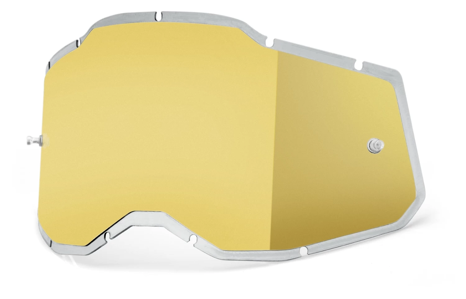 100% Racecraft 2 / Accuri 2 / Strata 2 Replacement Injected Lens - Mirrored - Image 3