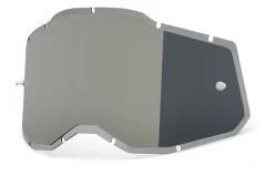 100% Racecraft 2 / Accuri 2 / Strata 2 Replacement Injected Lens - Mirrored