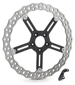 Arlen Ness 15" Left Front Jagged Rotor Kit For Harley Softail 2018-2023