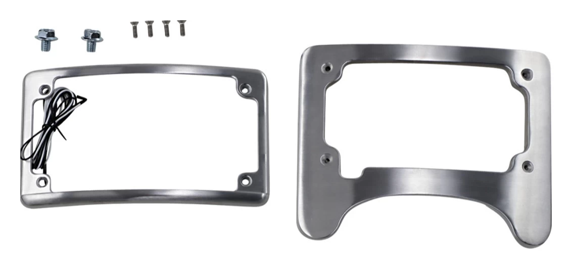 Custom Dynamics Turn Signal Eliminator License Plate Mount For Harley Touring 1997-2023 - Image 3