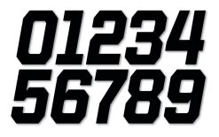 D'COR Visuals Race Series Numbers