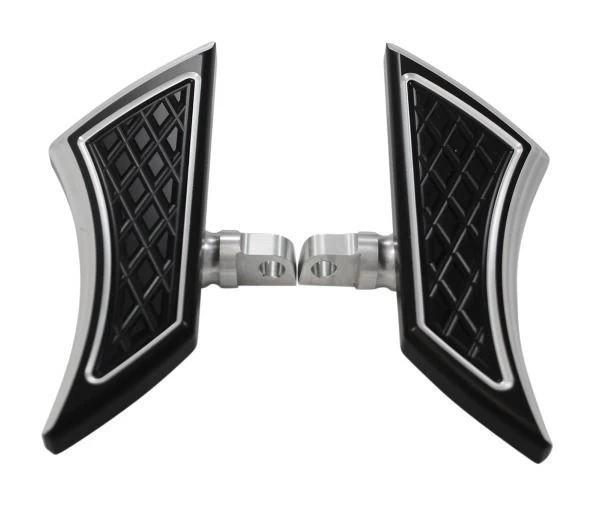 Eddie Trotta Platinum Cut Mini Folding Floorboards For Harley