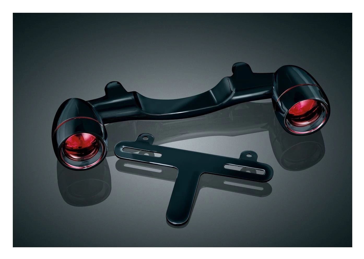 Kuryakyn Bullet Rear Turn Signal Bar Kit For Harley 1986-2022 - Image 2