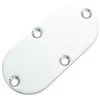 Milwaukee Twins Chrome Inspection Cover For Harley 1991-2006
