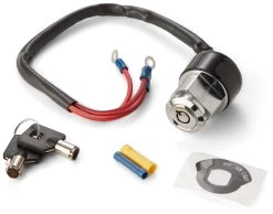 Milwaukee Twins Custom Round Key Ignition Switch For Harley FX / XL 1975-1993