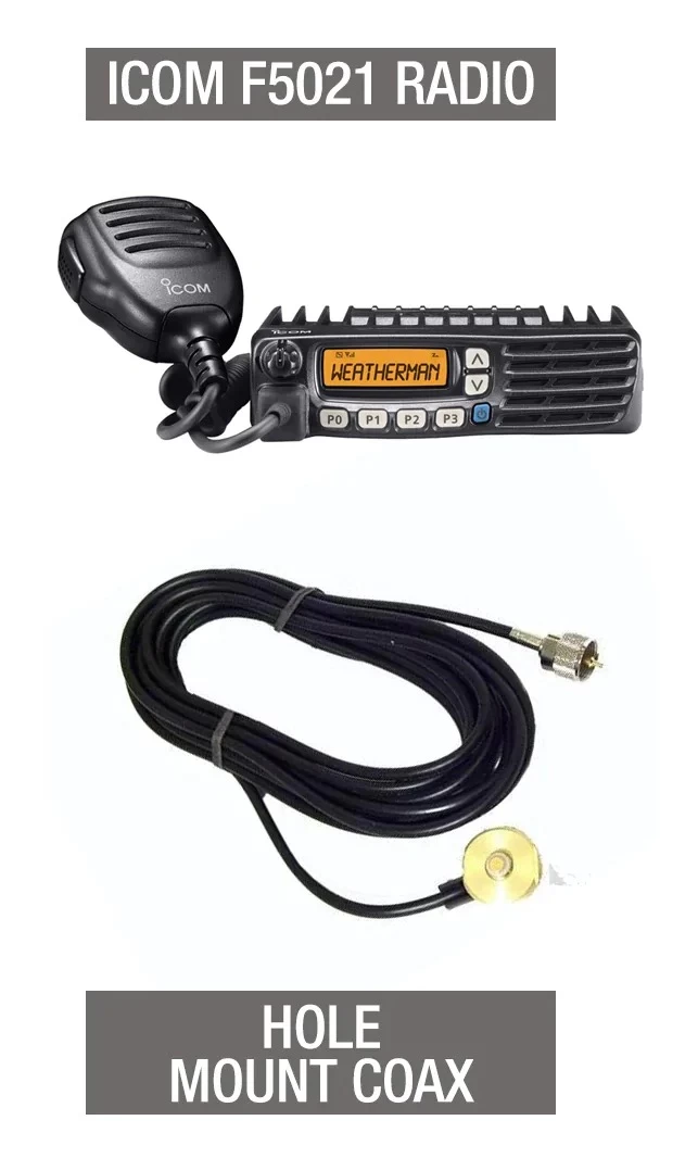 PCI Race Radios Icom Mobile F5021 Radio Package - Image 3