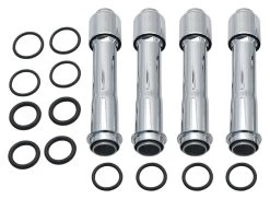 S&S Cycle Pushrod Cover Kit For Harley Twin Cam / Milwaukee-Eight 1999-2023