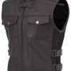 Street & Steel Brawler Leather Vest