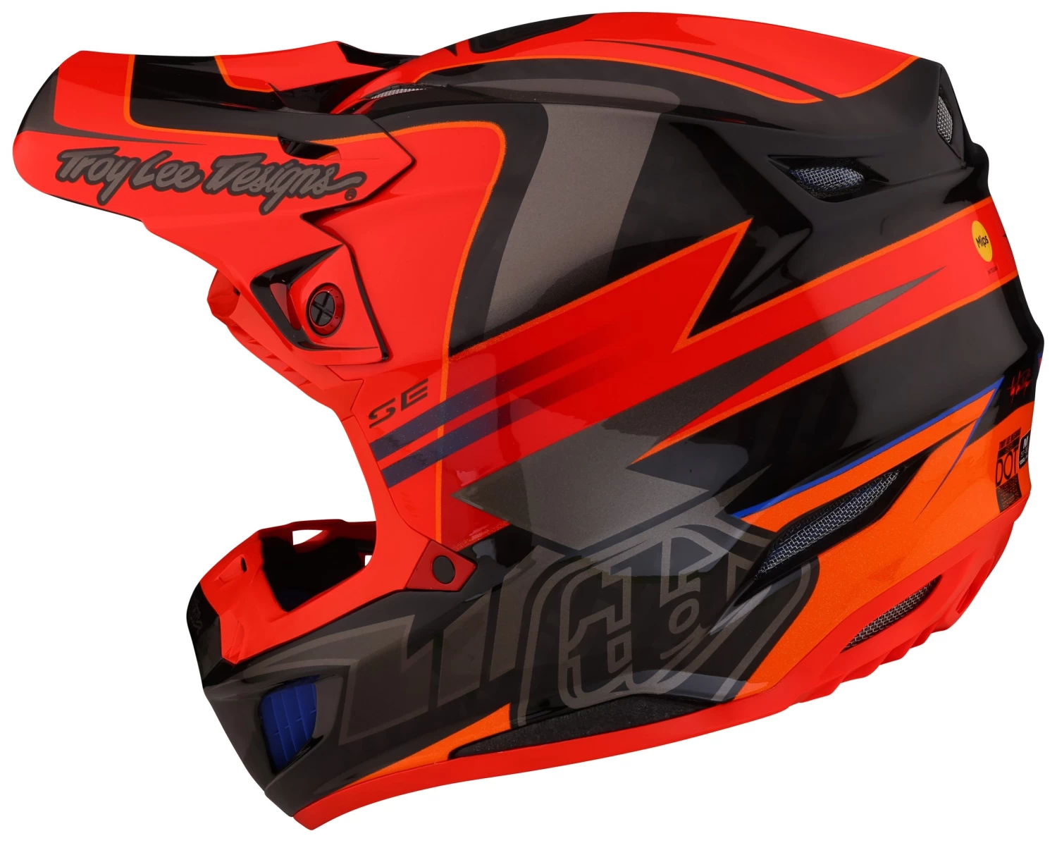 Troy Lee Designs Troy Lee SE5 Carbon Saber Helmet - Image 2