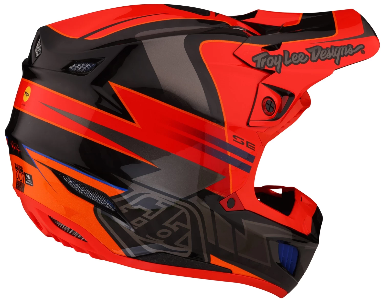 Troy Lee Designs Troy Lee SE5 Carbon Saber Helmet - Image 4