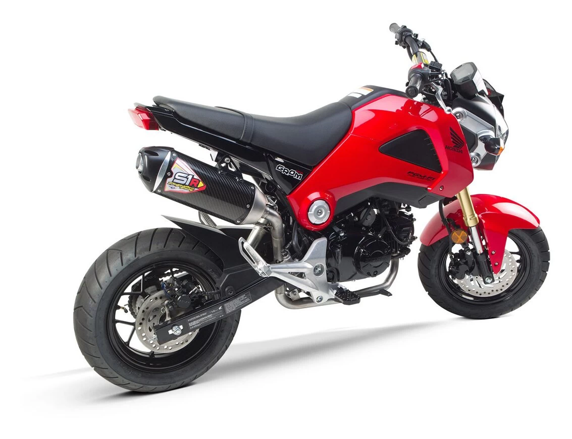 Two Brothers S1R Slip-On Exhaust Honda Grom 2014 - Image 2