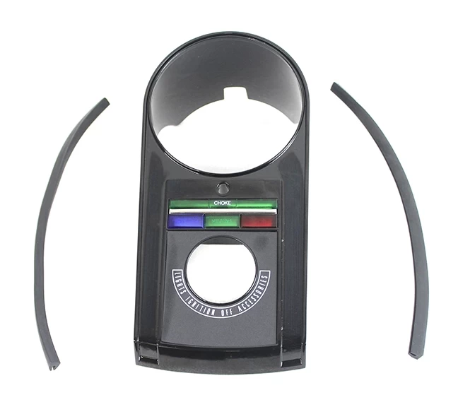 V-Twin Mfg. Dash Panel For Harley Big Twin 1980-1990